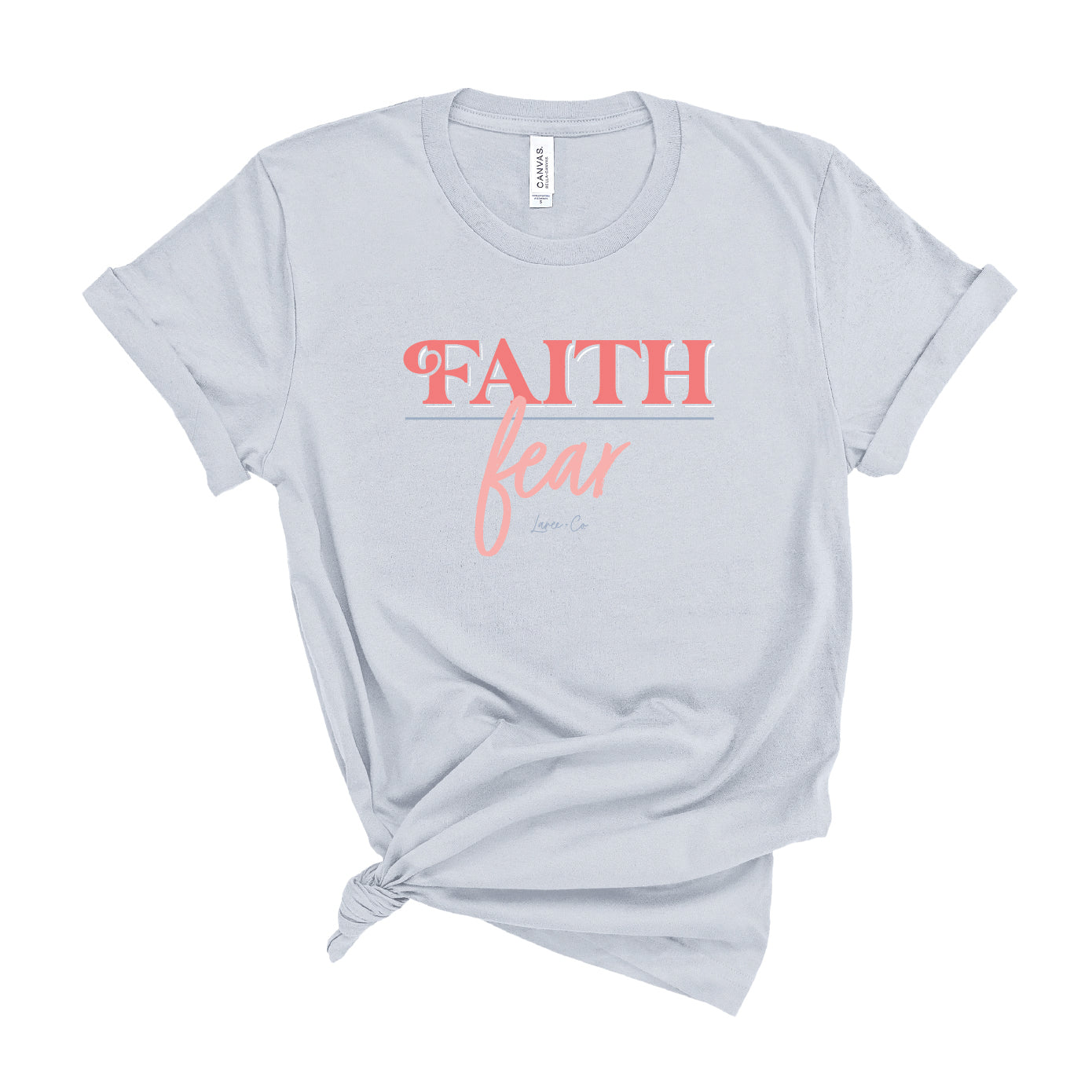 Faith Over Fear Tee-Adult Tees-Laree + Co.