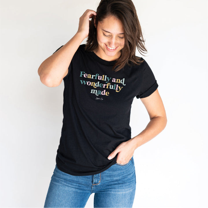 Fearfully and Wonderfully Made Adult Tee-Adult Tee-Laree + Co.