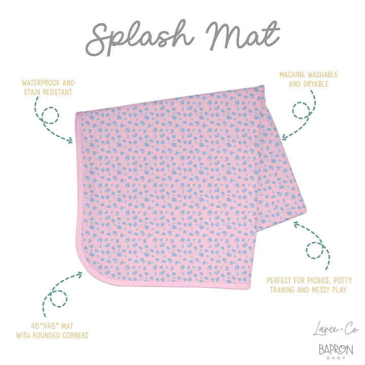 Lillian Leopard - Splash Mat - A Waterproof Catch-All-Laree + Co.