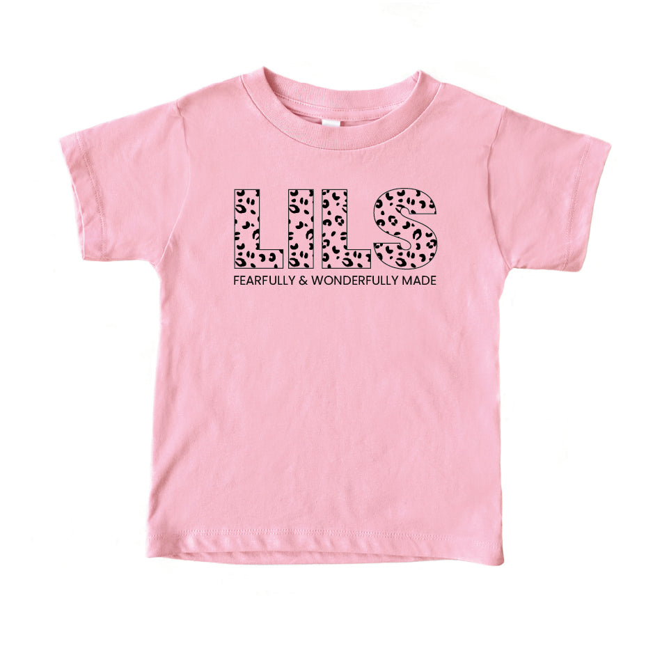 Lils Black Leopard Onesie/Tee-Infant | Kids Tees-Laree + Co.