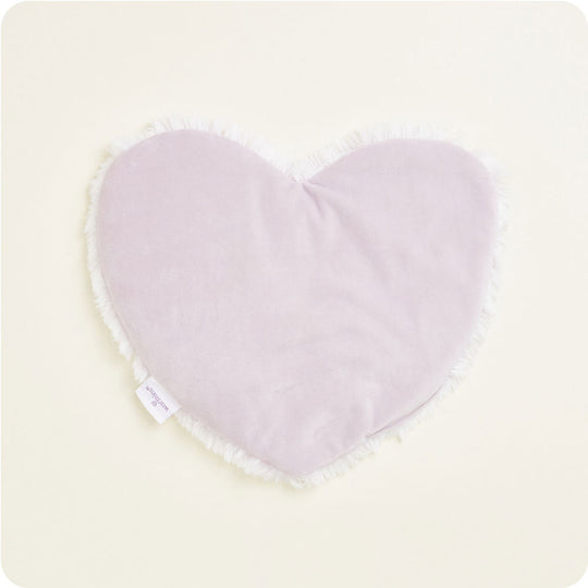 Marshmallow Lavender Warmies Heart Heat Pad-Laree + Co.