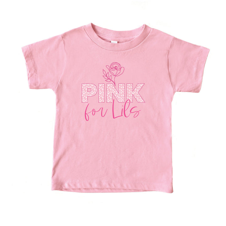 Pink For Lils Onesie/Tee-Infant | Kids Tees-Laree + Co.