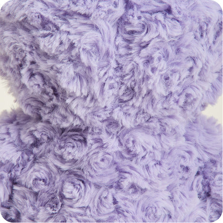 Purple Curly Bear Warmies-Laree + Co.