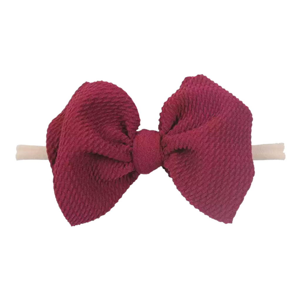 Solid Tied Bow-Bow-Laree + Co.