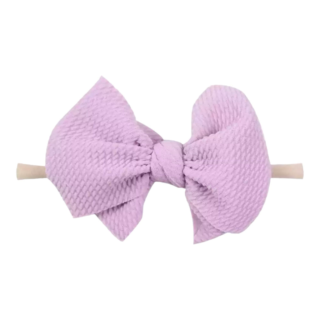 Solid Tied Bow-Bow-Laree + Co.