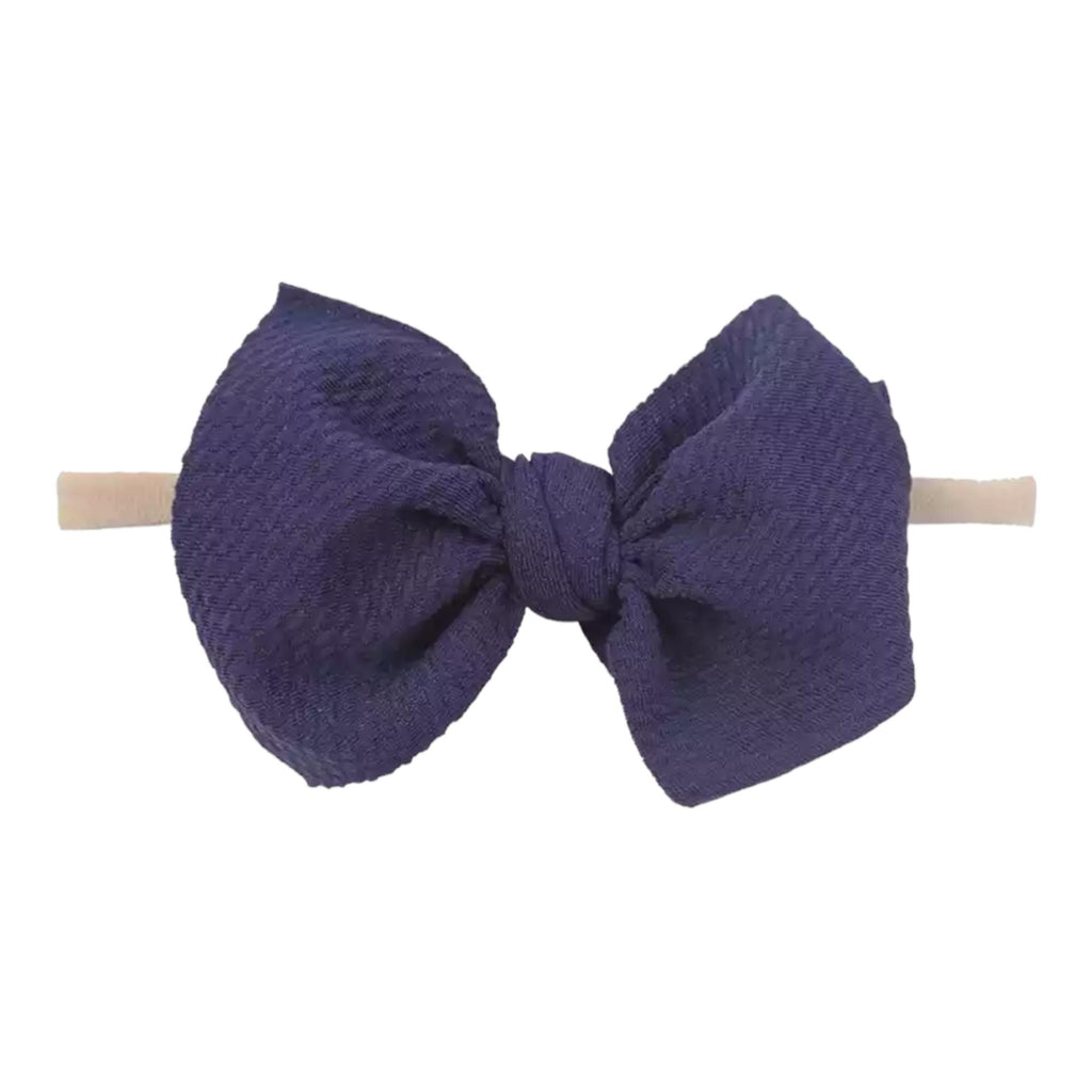 Solid Tied Bow-Bow-Laree + Co.