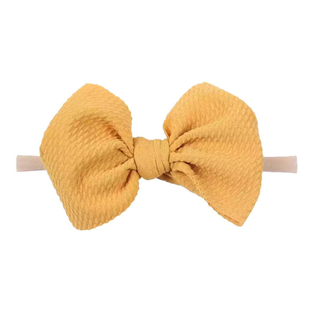 Solid Tied Bow-Bow-Laree + Co.