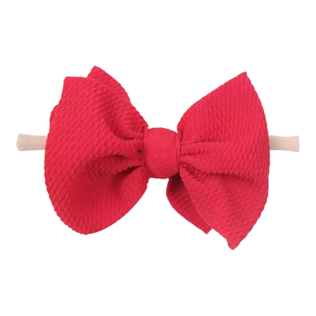 Solid Tied Bow-Bow-Laree + Co.