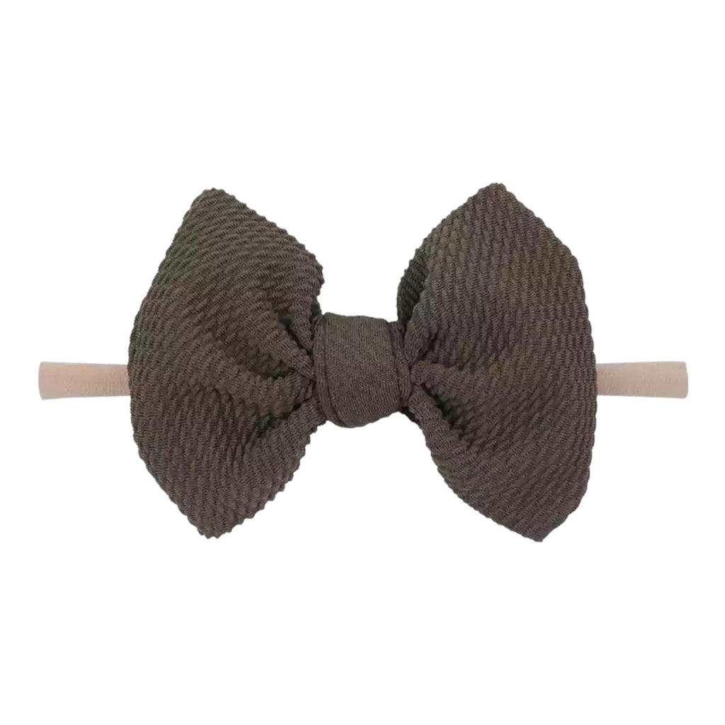 Solid Tied Bow-Bow-Laree + Co.