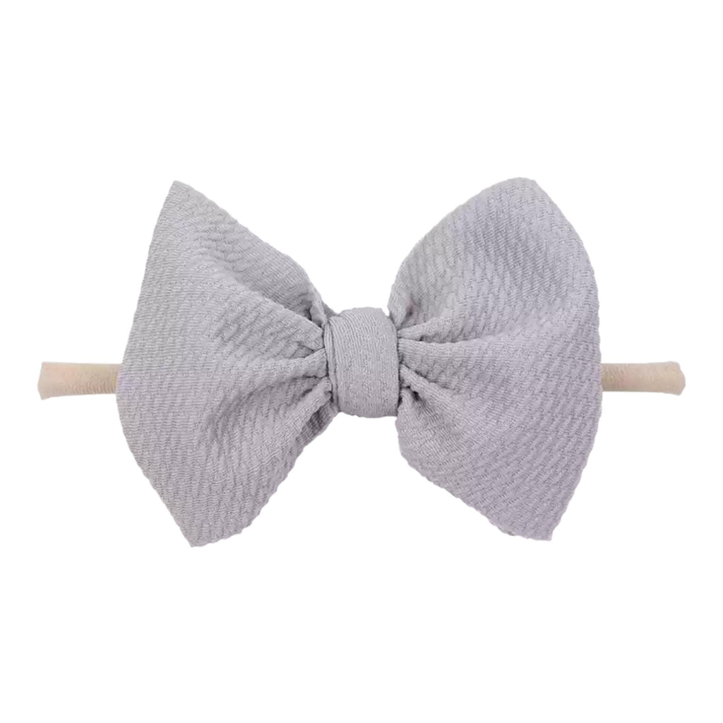 Solid Tied Bow-Bow-Laree + Co.