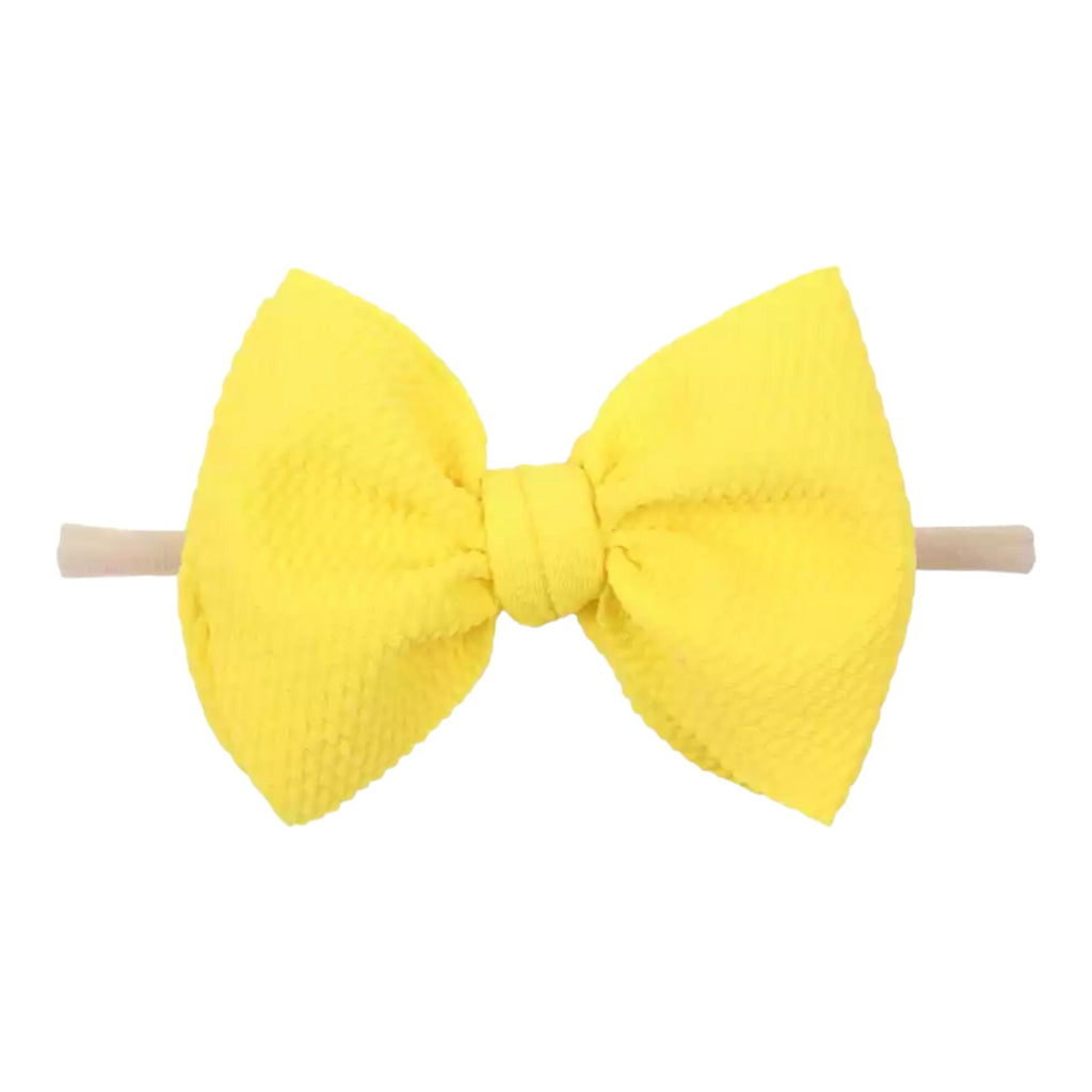 Solid Tied Bow-Bow-Laree + Co.