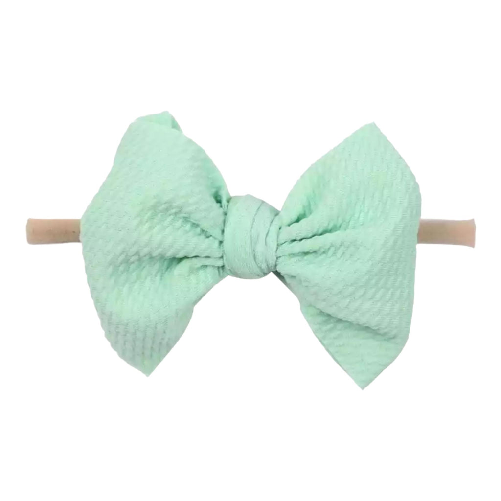 Solid Tied Bow-Bow-Laree + Co.