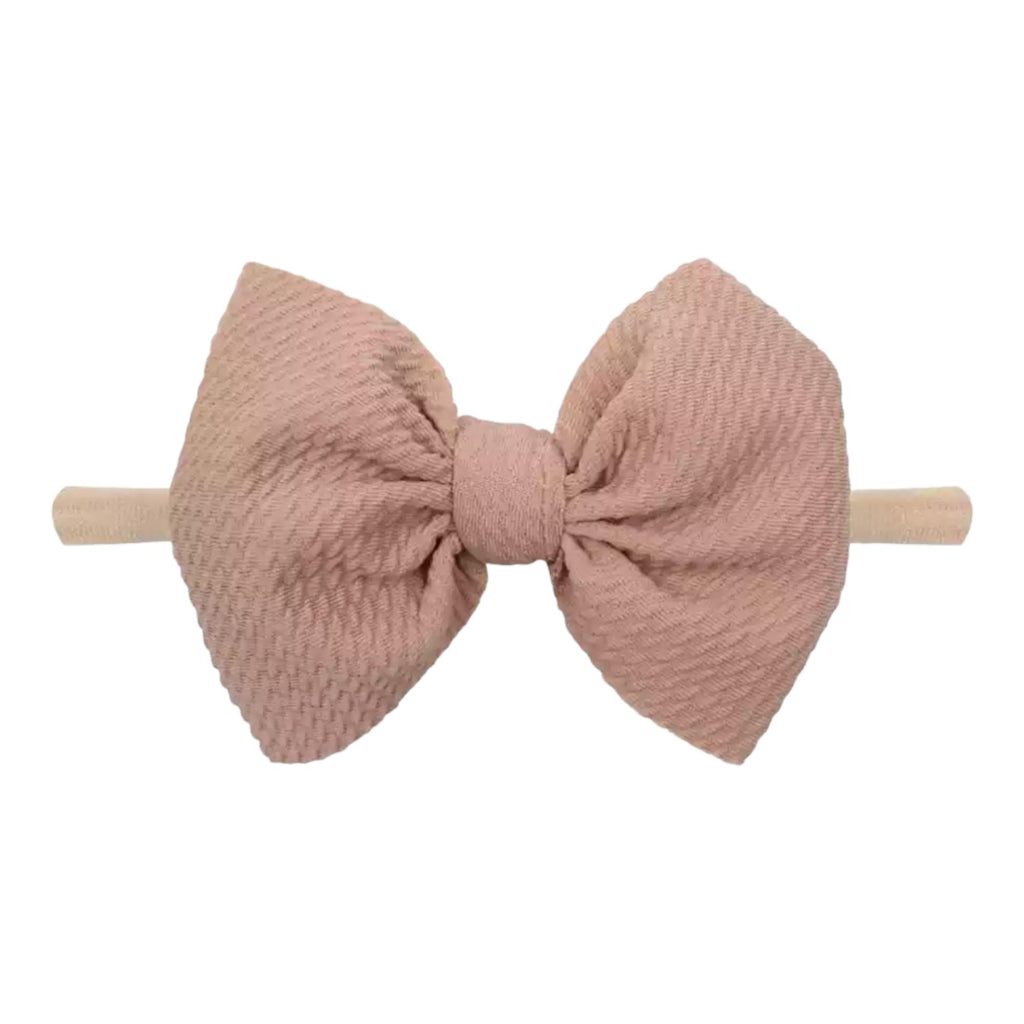 Solid Tied Bow-Bow-Laree + Co.