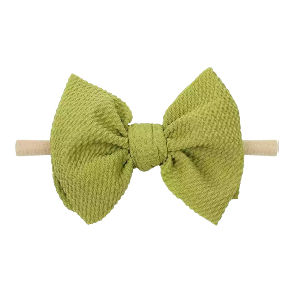 Solid Tied Bow-Bow-Laree + Co.