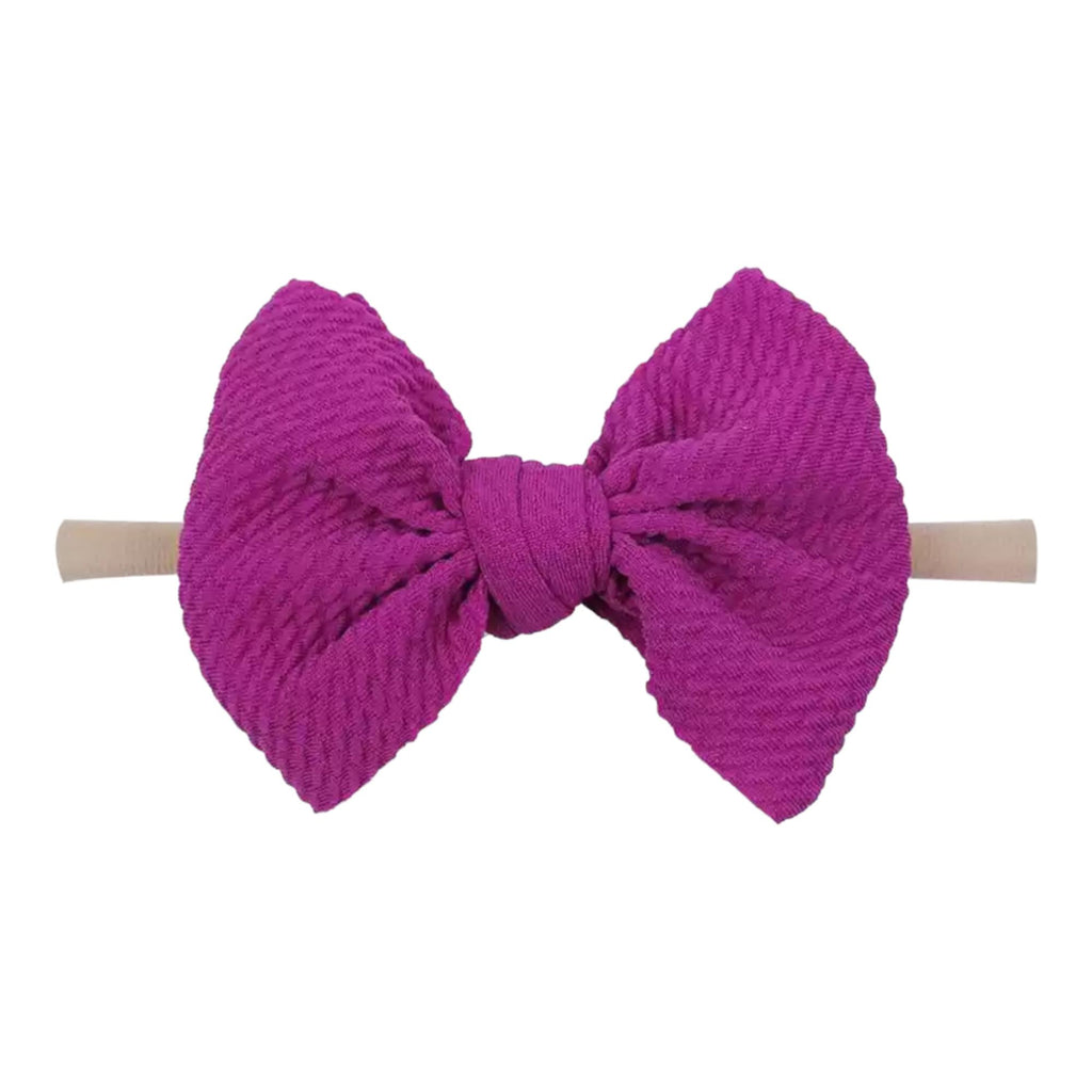 Solid Tied Bow-Bow-Laree + Co.