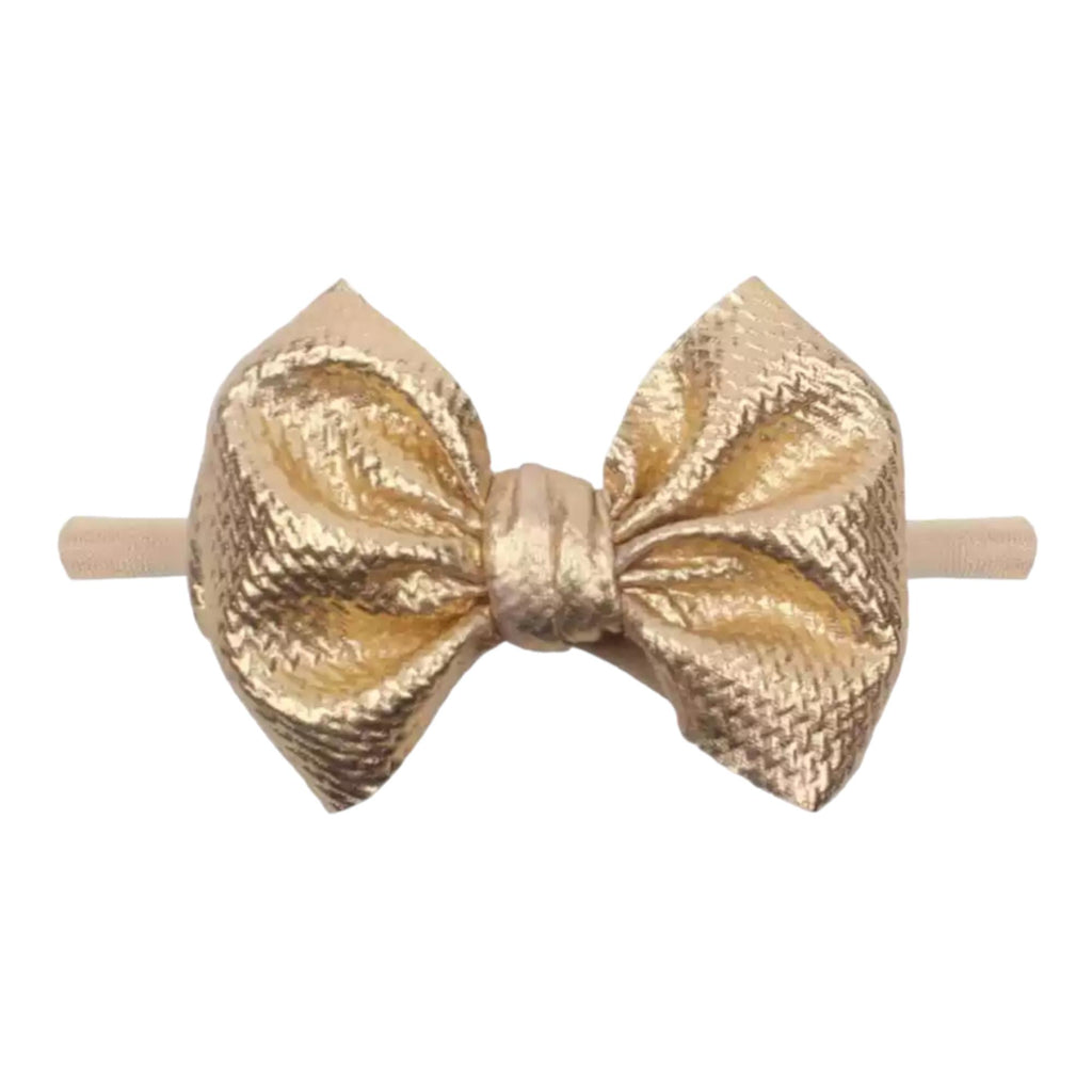 Solid Tied Bow-Bow-Laree + Co.