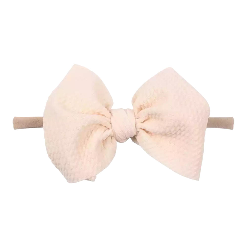 Solid Tied Bow-Bow-Laree + Co.