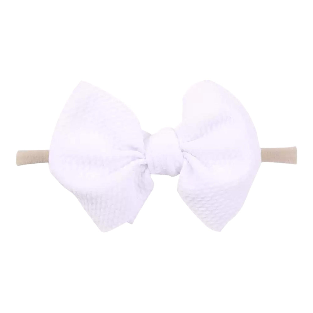 Solid Tied Bow-Bow-Laree + Co.