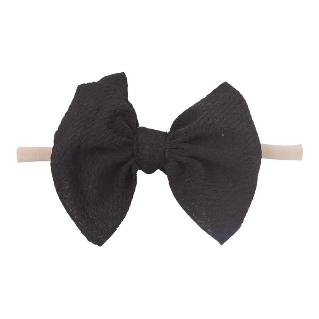 Solid Tied Bow-Bow-Laree + Co.