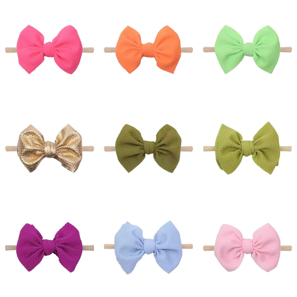 Solid Tied Bow-Bow-Laree + Co.