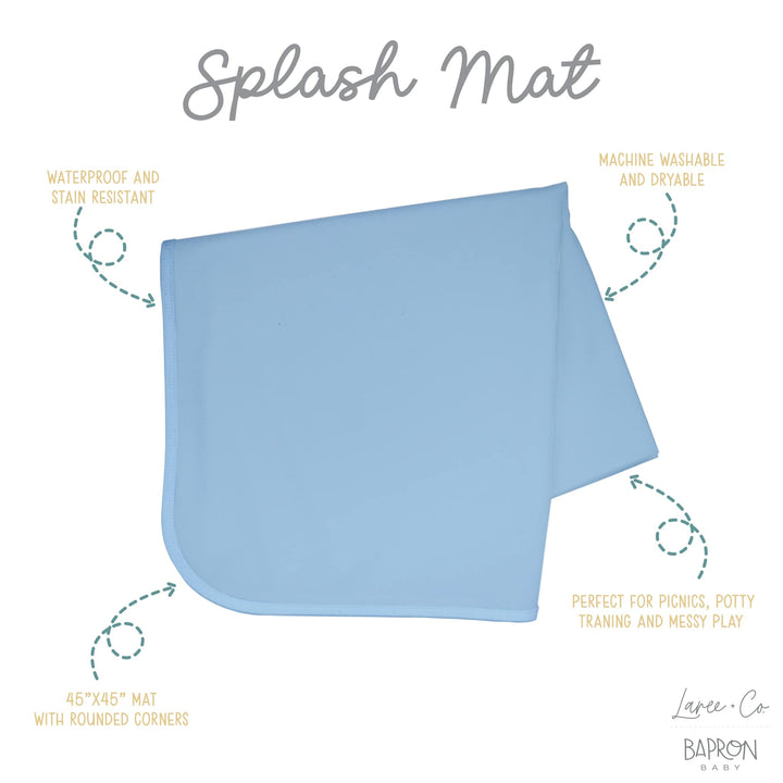 Trisomy Blue - Splash Mat - A Waterproof Catch-All-Laree + Co.