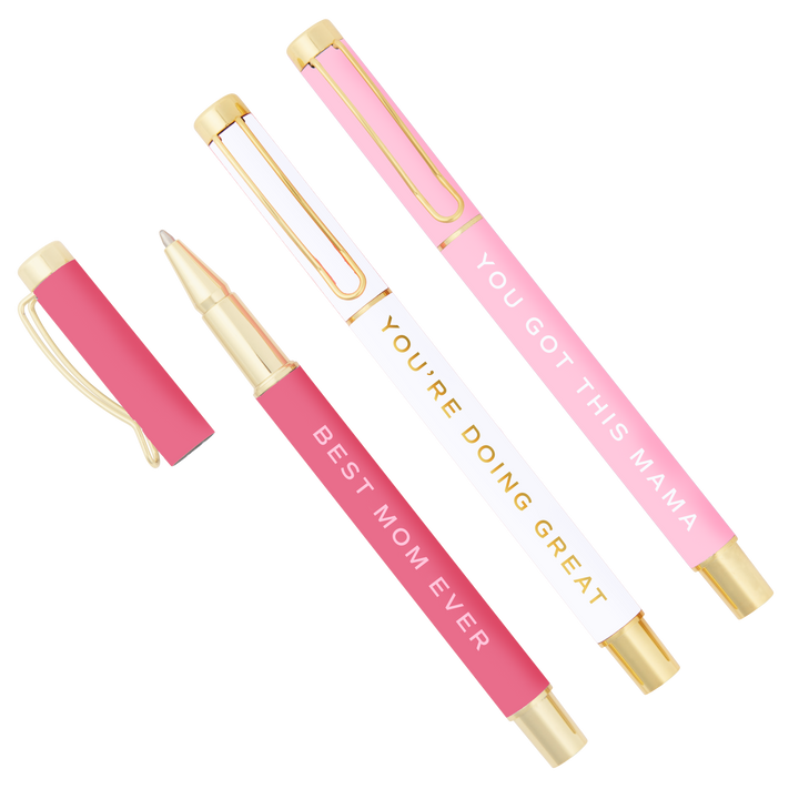 Best Mom Ever Metal Pen Set - Mother's Day Gifts