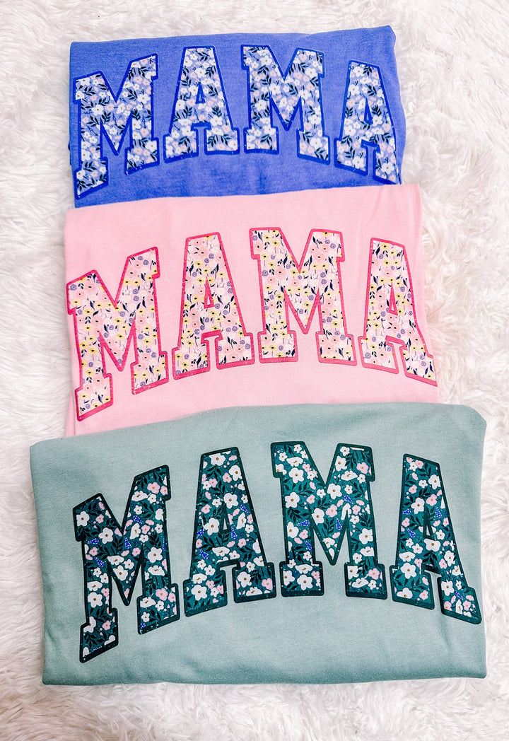Floral Mama Mother's Day Graphic Tee