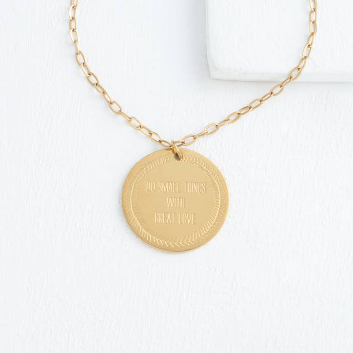 With Great Love Necklace