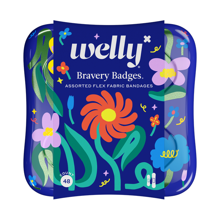 Floral Wonderland Bravery Badges